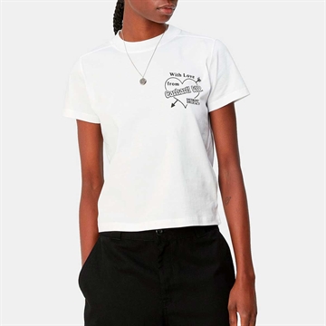Carhartt WIP T-shirt W Delicacy White / Black